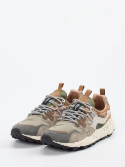 Flower Mountain – Outdoor-Sneaker aus Veloursleder Textil