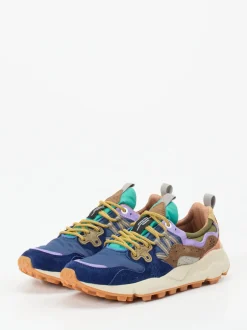 Flower Mountain – Outdoor-Sneaker aus Velours und Textil