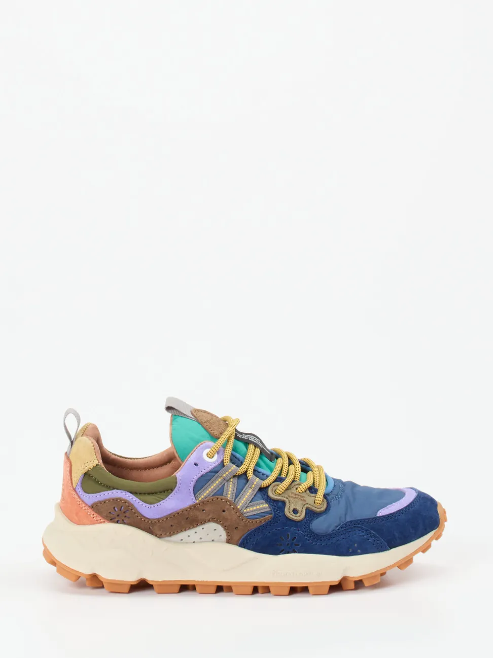 Flower Mountain – Outdoor-Sneaker aus Velours und Textil
