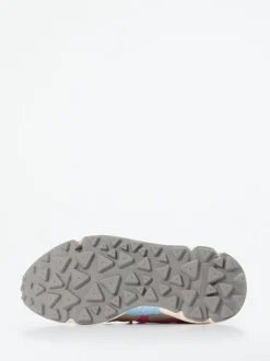 Flower Mountain – Sneaker aus Veloursleder Multicolor