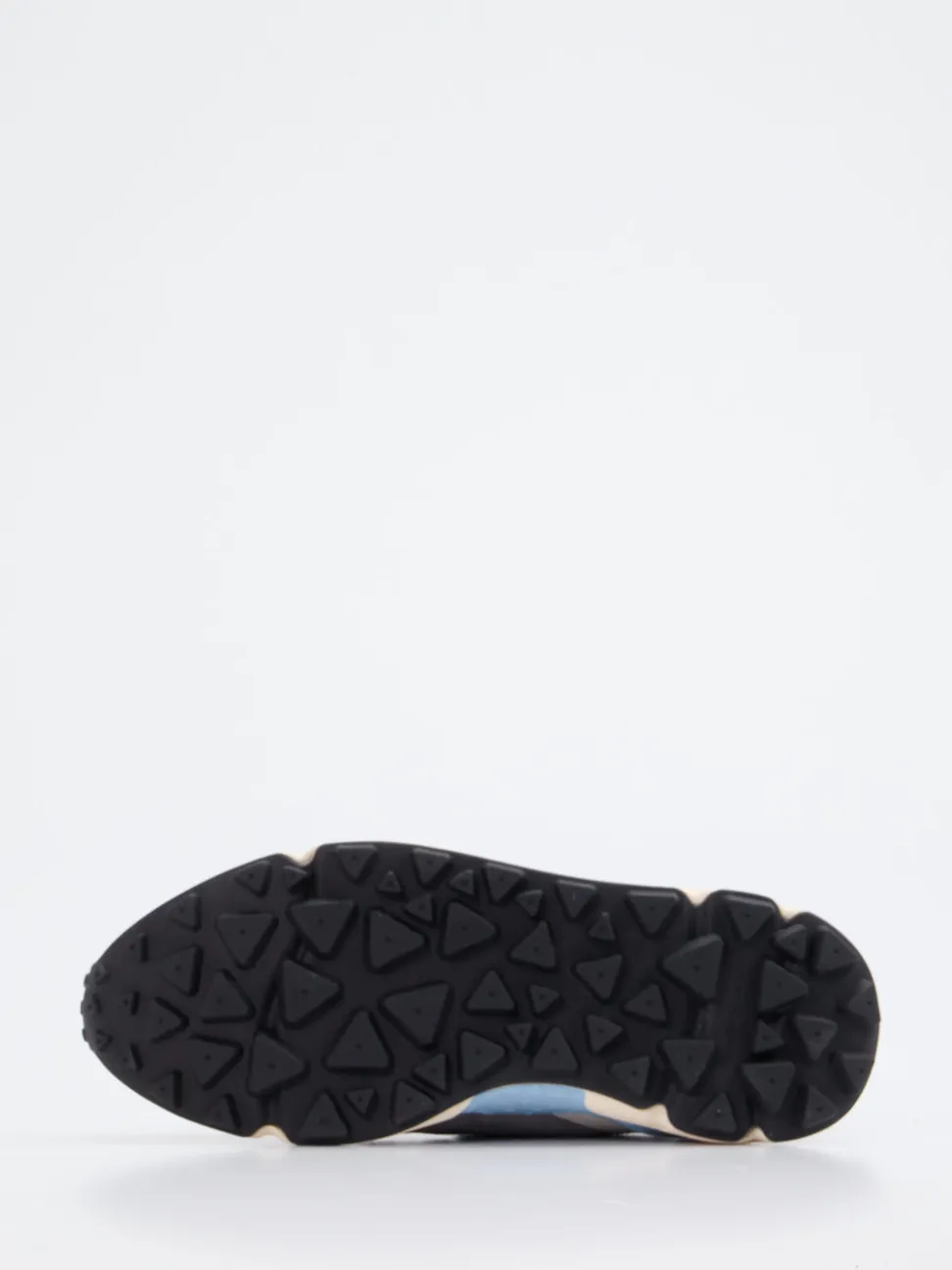 Flower Mountain – Sneaker aus Veloursleder und Mesh grau