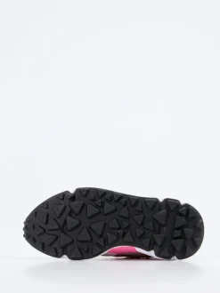 Flower Mountain – Sneaker aus Velour/Textil multicolor
