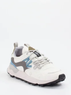 Flower Mountain – Trail-Sneaker aus Textil in Offwhite