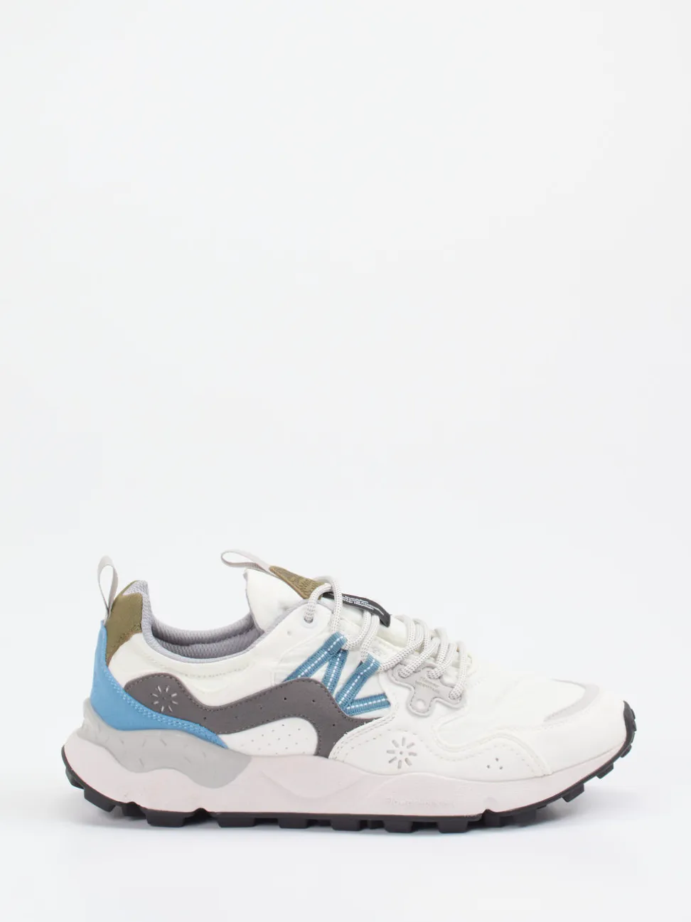 Flower Mountain – Trail-Sneaker aus Textil in Offwhite