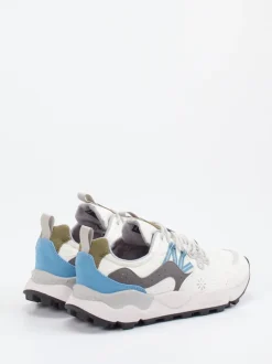 Flower Mountain – Trail-Sneaker aus Textil in Offwhite