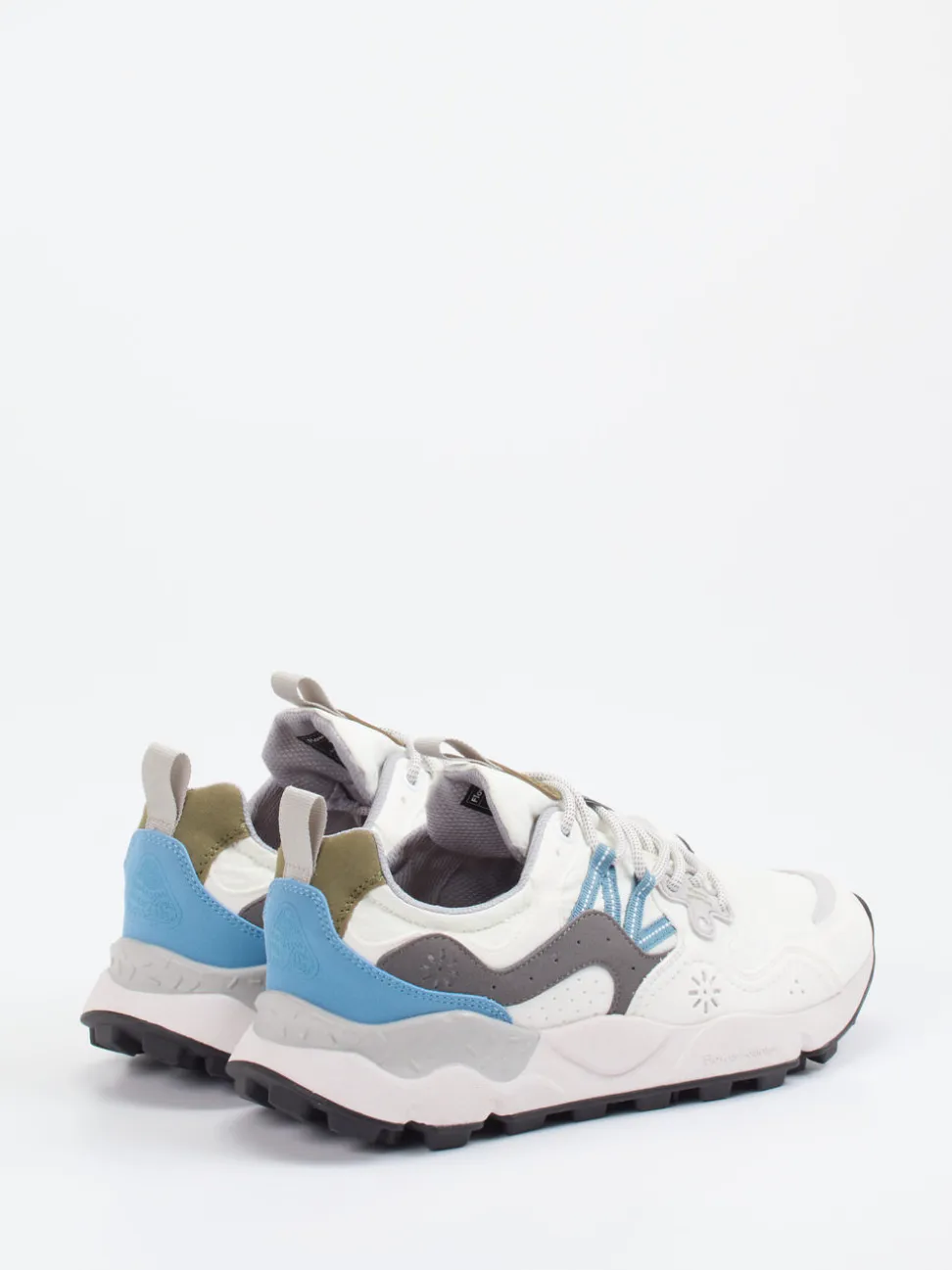 Flower Mountain – Trail-Sneaker aus Textil in Offwhite