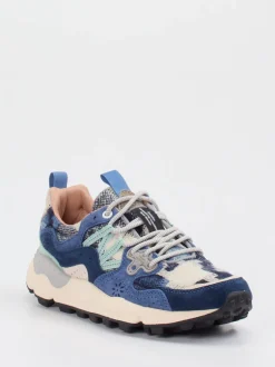 Flower Mountain – Trail-Sneaker aus Veloursleder Textil