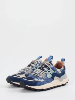 Flower Mountain – Trail-Sneaker aus Veloursleder Textil