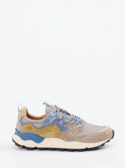 Flower Mountain – Trail-Sneaker aus Mesh und Veloursleder