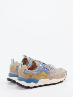 Flower Mountain – Trail-Sneaker aus Mesh und Veloursleder