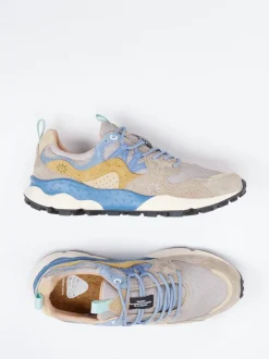 Flower Mountain – Trail-Sneaker aus Mesh und Veloursleder