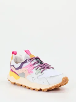 Flower Mountain – Trail-Sneaker aus Veloursleder Multicolor