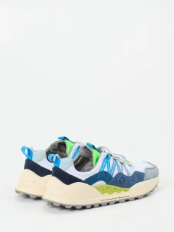 Flower Mountain – Trail-Sneaker aus Veloursleder Weiß