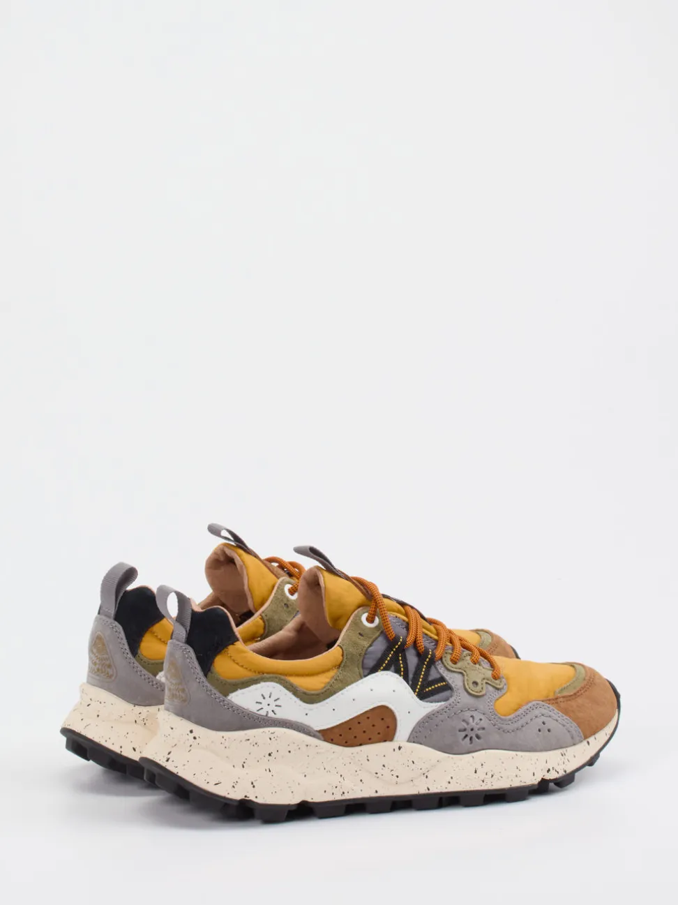 Flower Mountain – Trail-Sneaker aus Veloursleder und Nylon