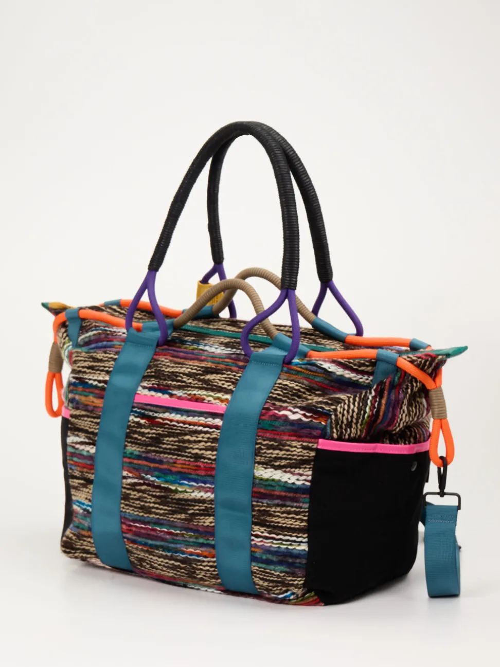 Flower Mountain – Weekender aus Textil im Multicolor-Design