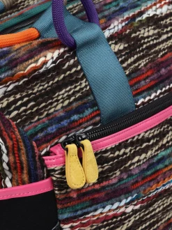 Flower Mountain – Weekender aus Textil im Multicolor-Design