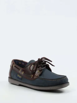 Franco Barsony – Bootsschuh aus Fettleder und Nubukleder