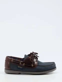 Franco Barsony – Bootsschuh aus Fettleder und Nubukleder