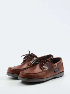 Franco Barsony – Bootsschuh aus Fettleder braun