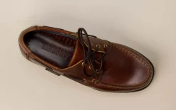 Franco Barsony – Bootsschuh aus Fettleder braun