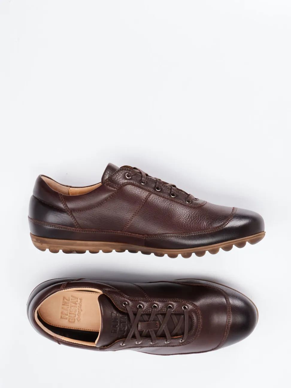 Franz Gustav – Schnürschuh aus Kalbleder Dunkelbraun