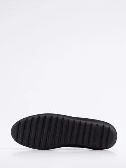 Franz Gustav – Schnürschuh aus Veloursleder schwarz