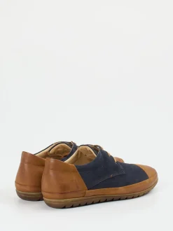 Franz Gustav – Schnürschuhe aus Kalbleder dunkelblau