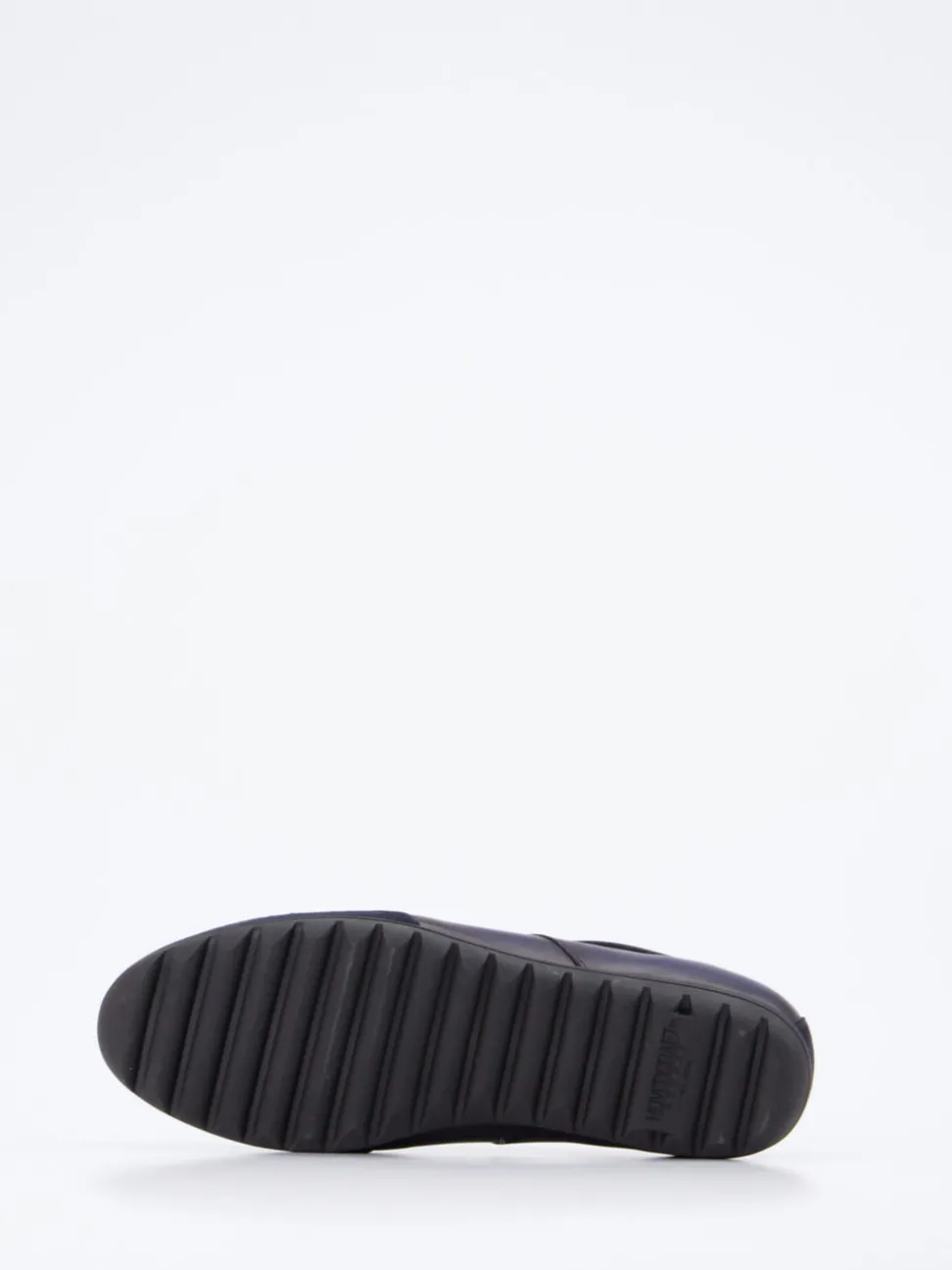 Franz Gustav – Sneaker aus Velour- und Glattleder Dunkelblau