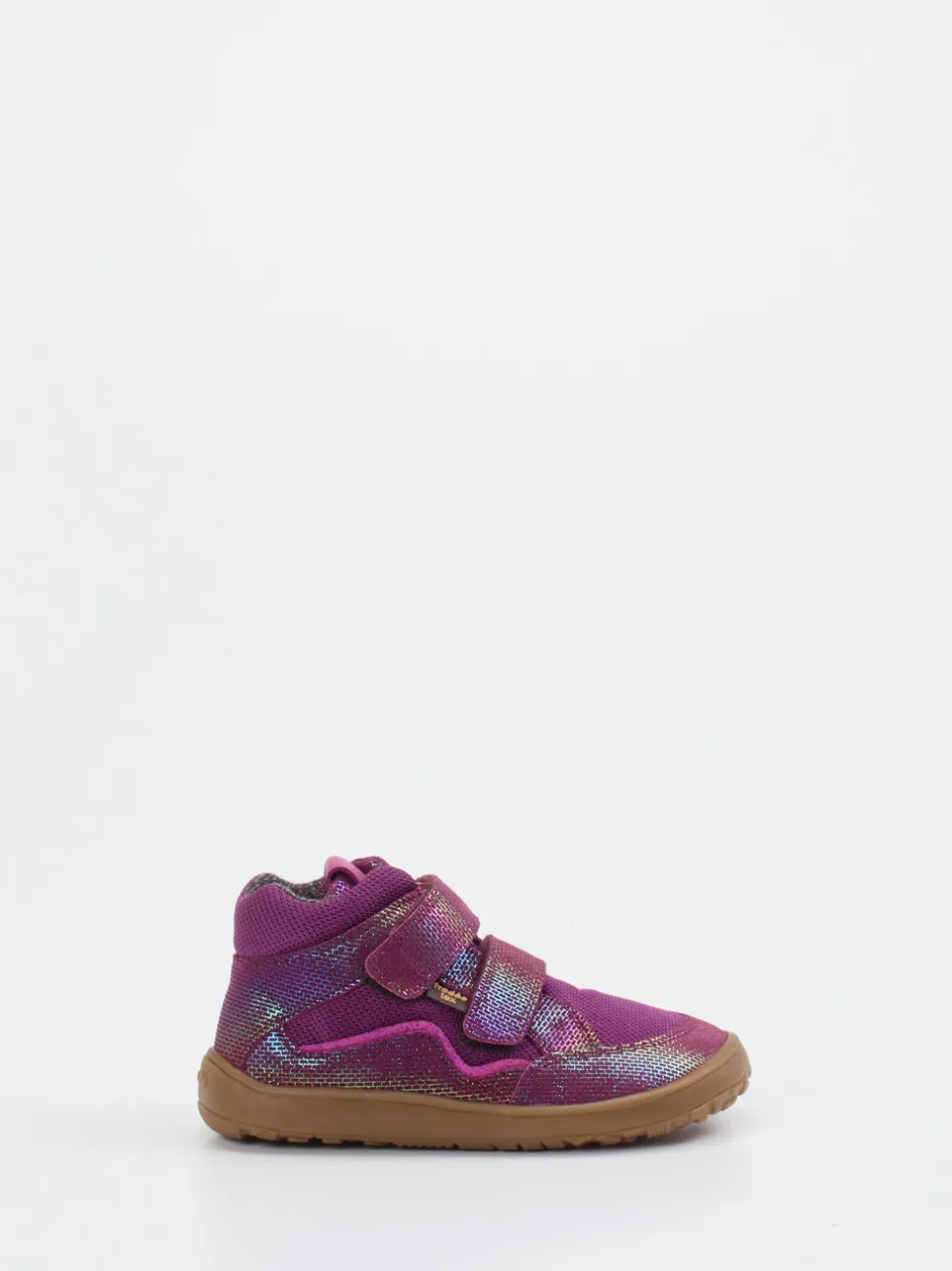 Froddo – Barfuß-Sneaker aus geprägtem Leder violett