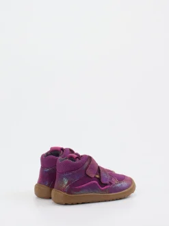 Froddo – Barfuß-Sneaker aus geprägtem Leder violett