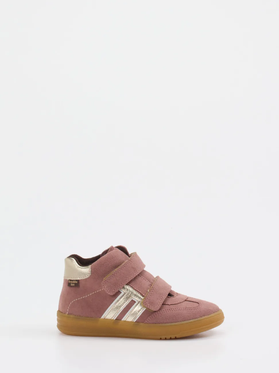 Froddo – High-Top-Sneaker aus Veloursleder altrosa