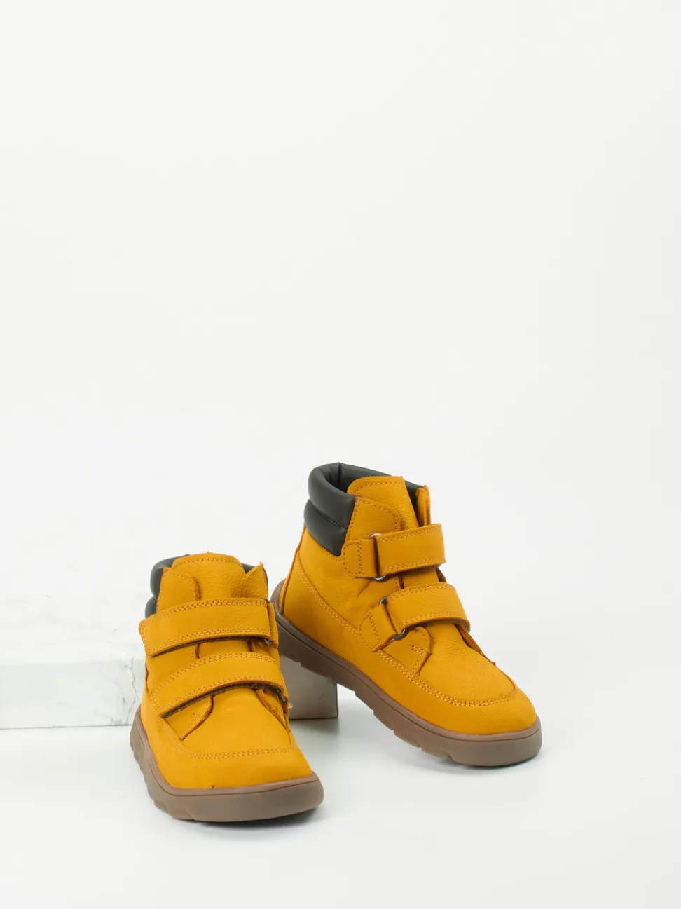 Froddo – Kinderboots aus Nubukleder senfgelb