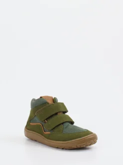 Froddo – Kinder-Boots aus Veloursleder olivgrün