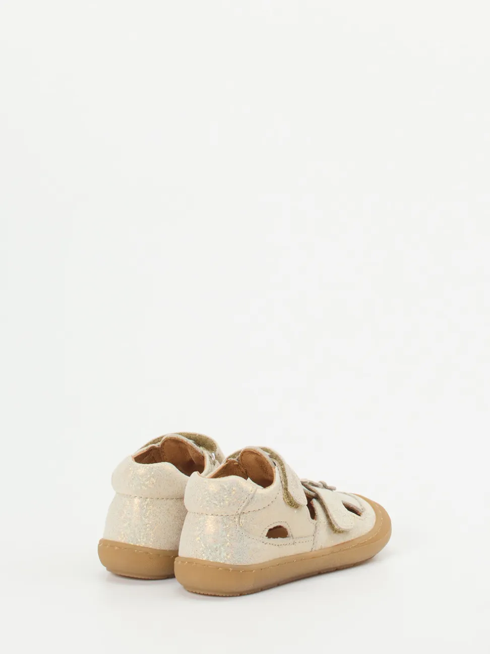 Froddo – Kindersandalen aus geprägtem Leder gold