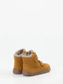 Froddo – Kinderstiefeletten aus Veloursleder cognacbraun