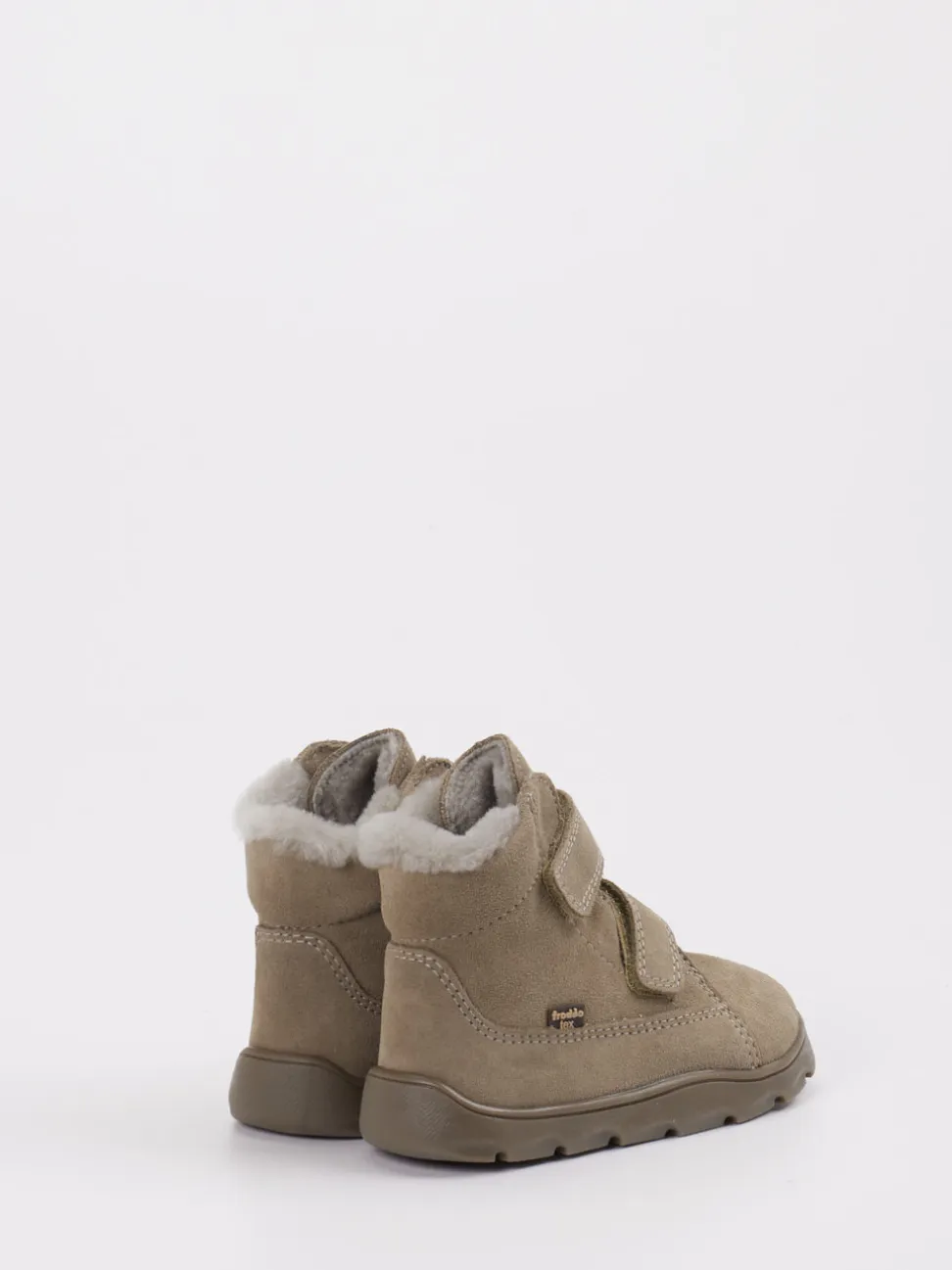 Froddo – Kinder-Winterboots aus Veloursleder taupe
