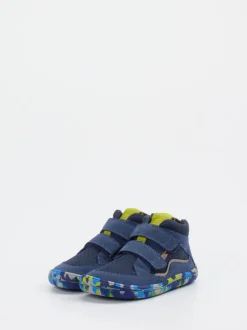 Froddo – Klett-Sneaker aus Veloursleder blau