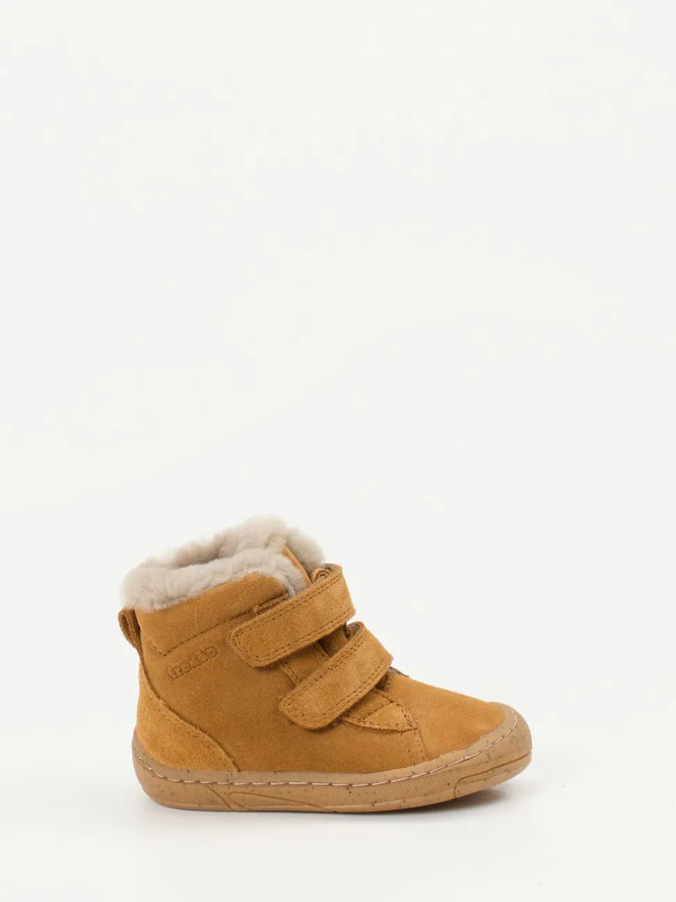 Froddo – Lauflernboots aus Veloursleder cognac