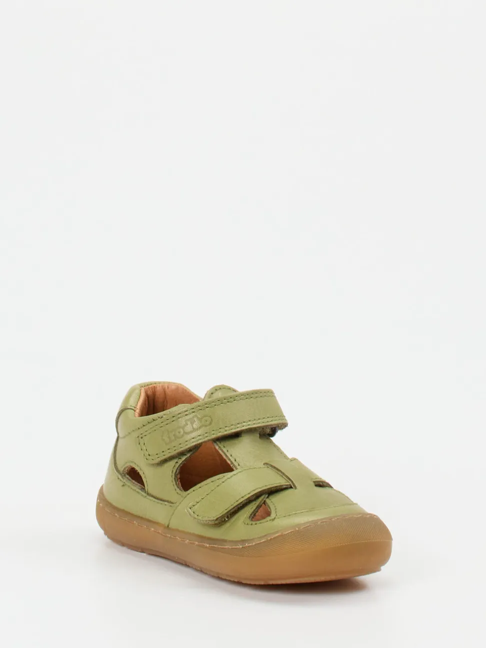 Froddo – Lauflernsandalen aus Kalbleder Olivgrün
