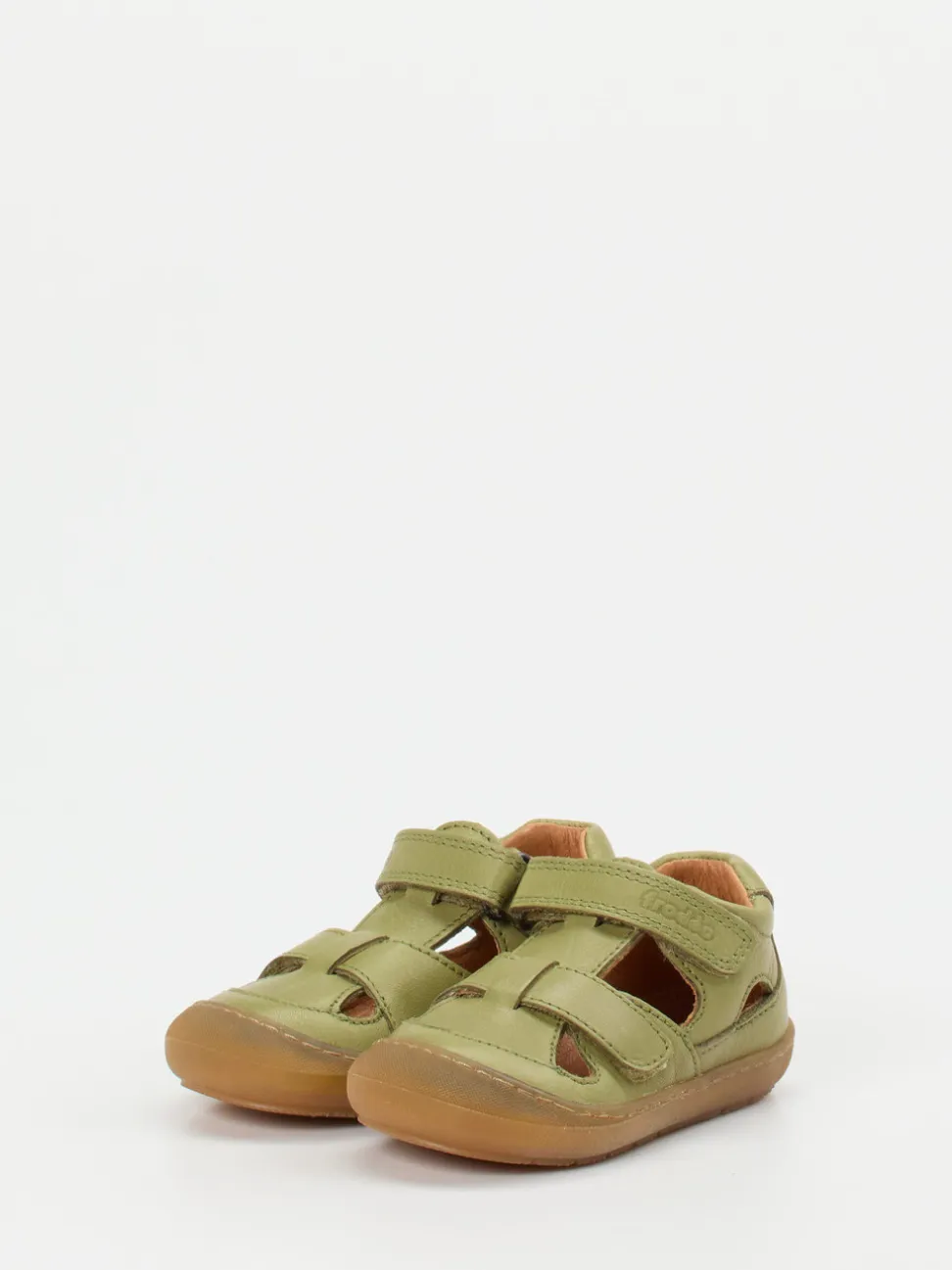 Froddo – Lauflernsandalen aus Kalbleder Olivgrün
