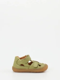 Froddo – Lauflernsandalen aus Kalbleder Olivgrün