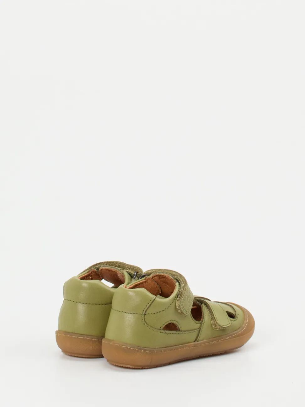 Froddo – Lauflernsandalen aus Kalbleder Olivgrün