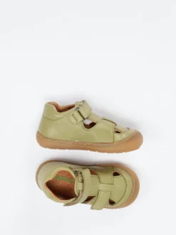 Froddo – Lauflernsandalen aus Kalbleder Olivgrün