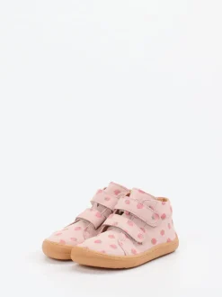 Froddo – Lauflernschuhe aus Veloursleder rosa