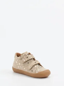 Froddo – Lauflernschuhe aus Veloursleder sandbeige