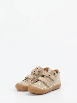 Froddo – Lauflernschuhe aus Veloursleder sandbeige