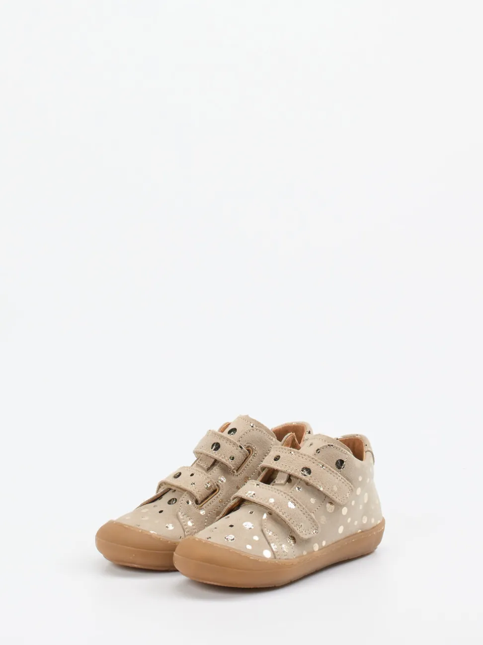 Froddo – Lauflernschuhe aus Veloursleder sandbeige