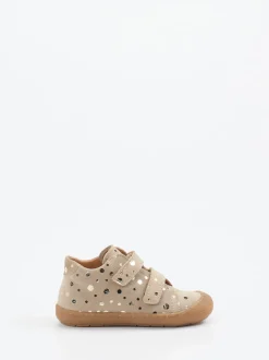 Froddo – Lauflernschuhe aus Veloursleder sandbeige