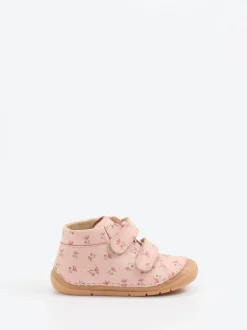 Froddo – Lauflernschuhe aus Veloursleder altrosa