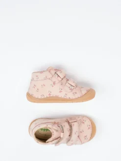 Froddo – Lauflernschuhe aus Veloursleder altrosa